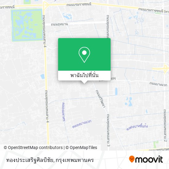 ทองประเสริฐศิลป์ชัย แผนที่