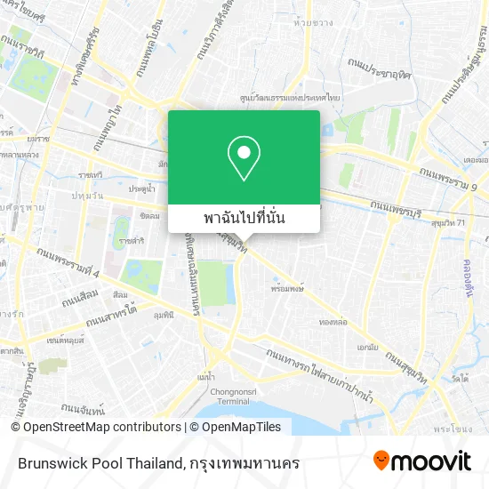 Brunswick Pool Thailand แผนที่