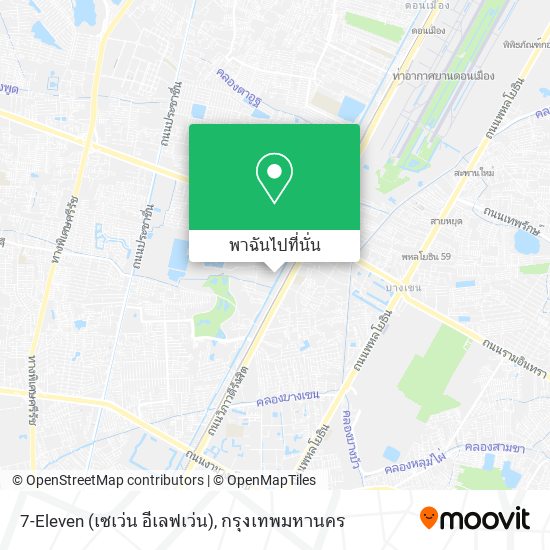 7-Eleven (เซเว่น อีเลฟเว่น) แผนที่