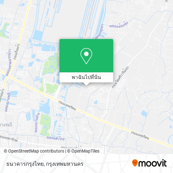 ธนาคารกรุงไทย แผนที่