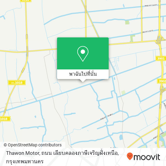 Thawon Motor, ถนน เลียบคลองภาษีเจริญฝั่งเหนือ แผนที่