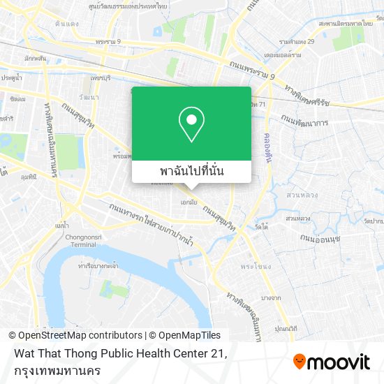 Wat That Thong Public Health Center 21 แผนที่