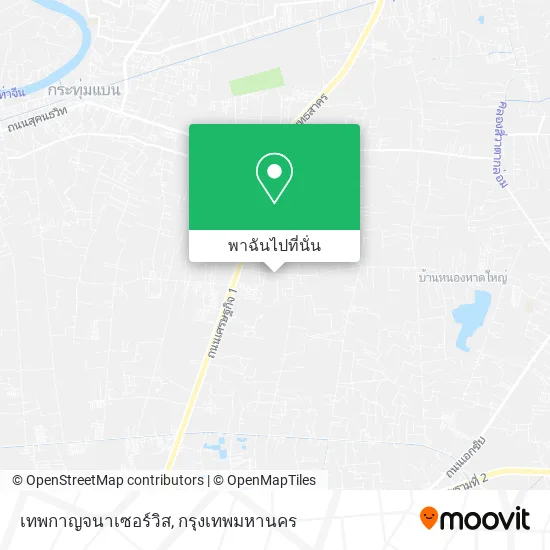 เทพกาญจนาเซอร์วิส แผนที่