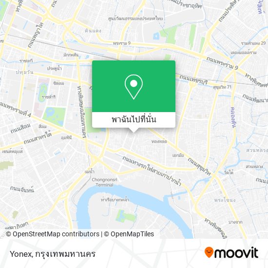 Yonex แผนที่