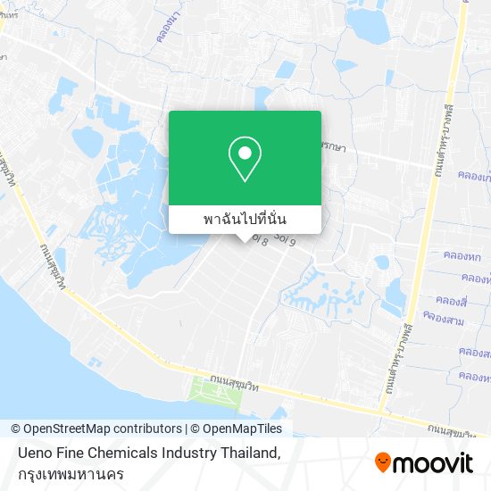 Ueno Fine Chemicals Industry Thailand แผนที่