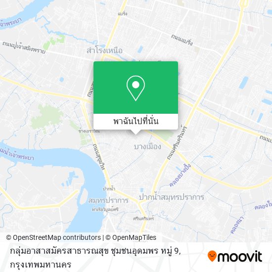 กลุ่มอาสาสมัครสาธารณสุข ชุมชนอุดมพร หมู่ 9 แผนที่