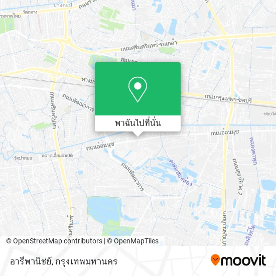 อารีพานิชย์ แผนที่