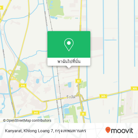 Kanyarat, Khlong Loang 7 แผนที่