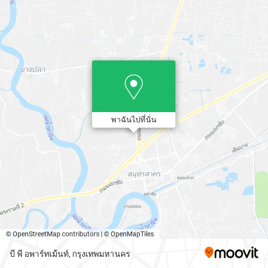 บี พี อพาร์ทเม้นท์ แผนที่