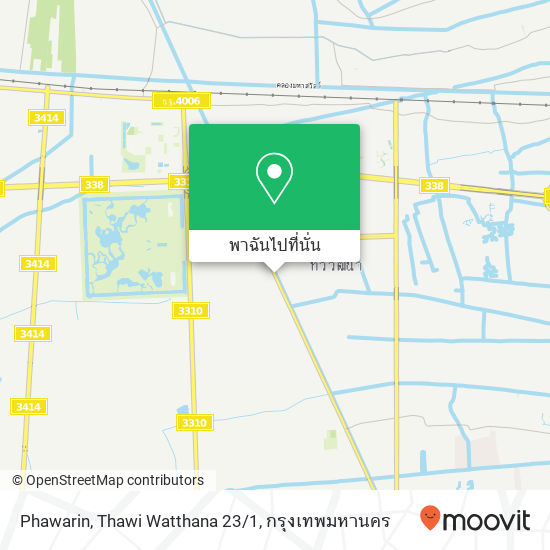 Phawarin, Thawi Watthana 23/1 แผนที่