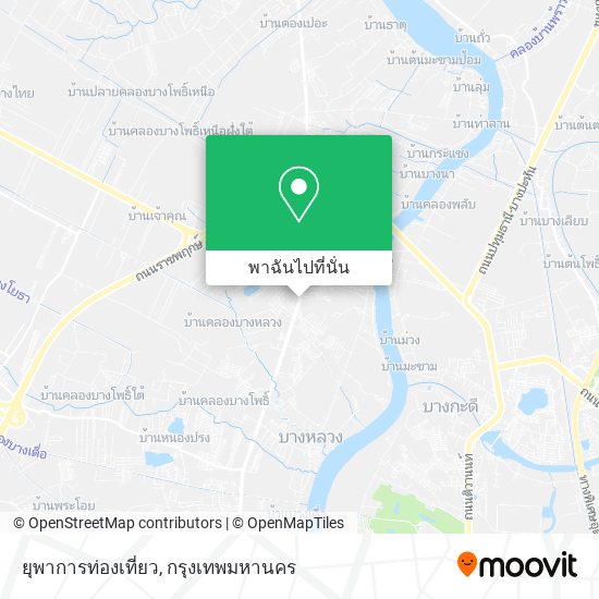 ยุพาการท่องเที่ยว แผนที่