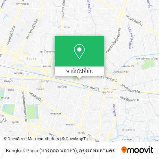 Bangkok Plaza (บางกอก พลาซ่า) แผนที่