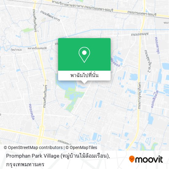 Promphan Park Village (หมู่บ้านไม้ล้อมเรือน) แผนที่