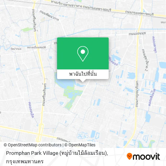 Promphan Park Village (หมู่บ้านไม้ล้อมเรือน) แผนที่