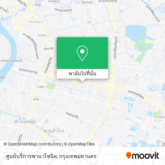 ศูนย์บริการพานาโซนิค แผนที่