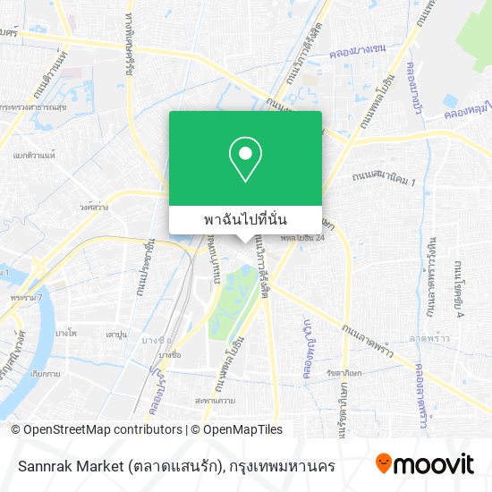 Sannrak Market (ตลาดแสนรัก) แผนที่