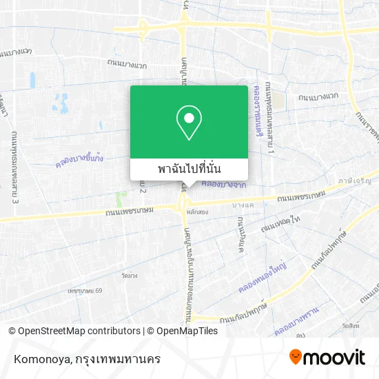 Komonoya แผนที่