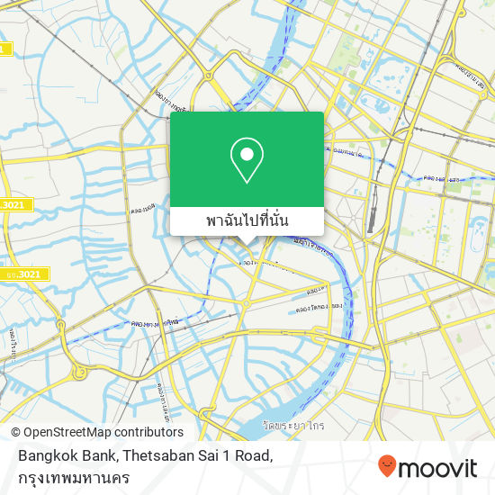 Bangkok Bank, Thetsaban Sai 1 Road แผนที่