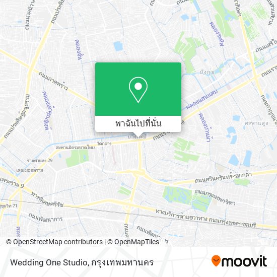 Wedding One Studio แผนที่