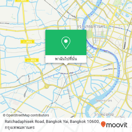 Ratchadaphisek Road, Bangkok Yai, Bangkok 10600 แผนที่