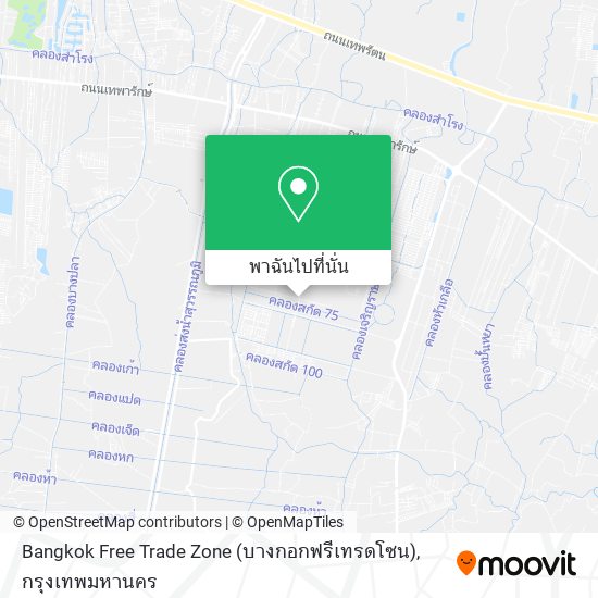 Bangkok Free Trade Zone (บางกอกฟรีเทรดโซน) แผนที่