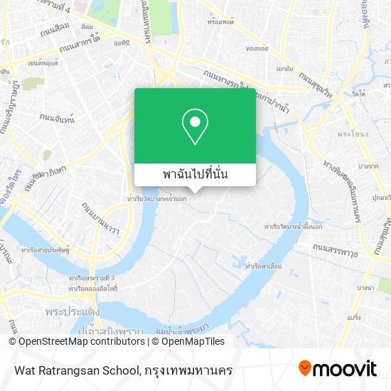 Wat Ratrangsan School แผนที่