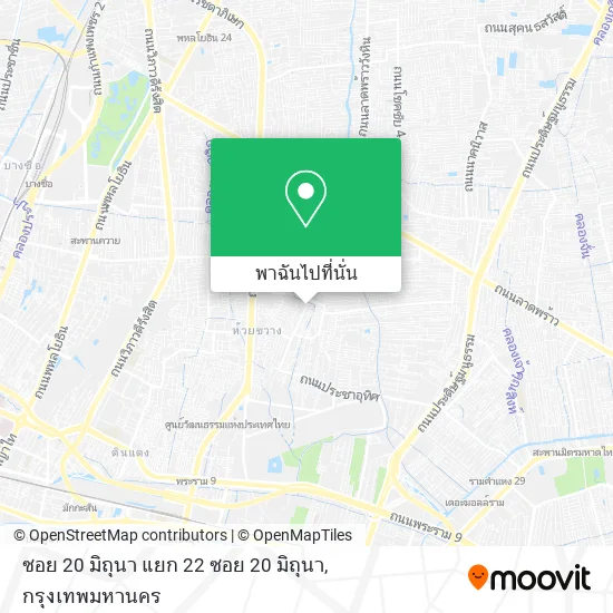 ซอย 20 มิถุนา แยก 22 ซอย 20 มิถุนา แผนที่