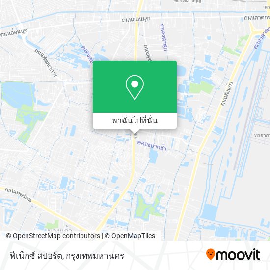 ฟีเน็กซ์ สปอร์ต แผนที่