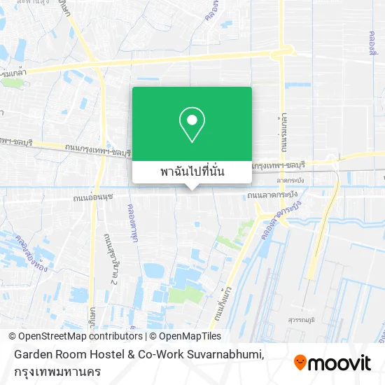 Garden Room Hostel & Co-Work Suvarnabhumi แผนที่