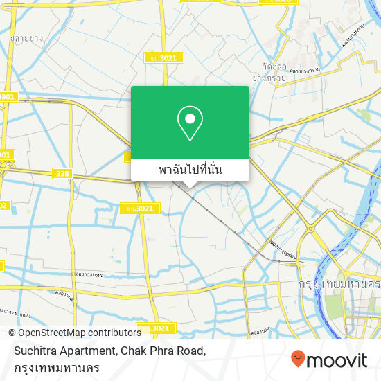 Suchitra Apartment, Chak Phra Road แผนที่