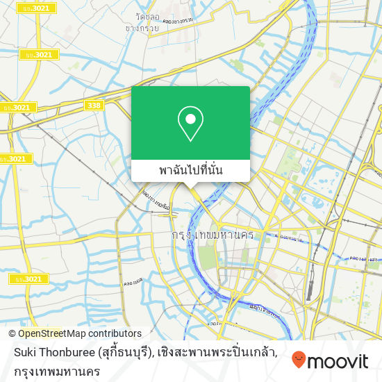 Suki Thonburee (สุกี้ธนบุรี), เชิงสะพานพระปิ่นเกล้า แผนที่