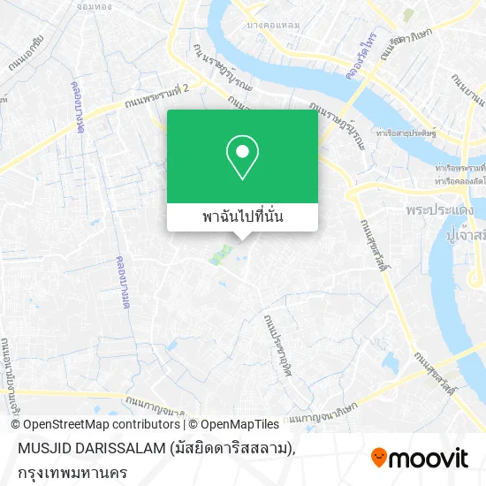 MUSJID DARISSALAM (มัสยิดดาริสสลาม) แผนที่