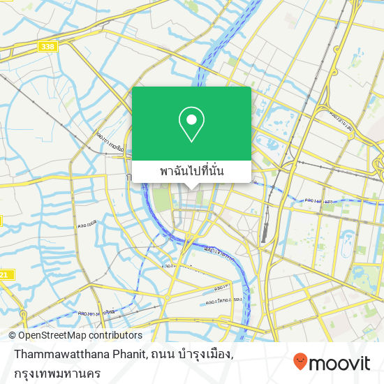 Thammawatthana Phanit, ถนน บำรุงเมือง แผนที่