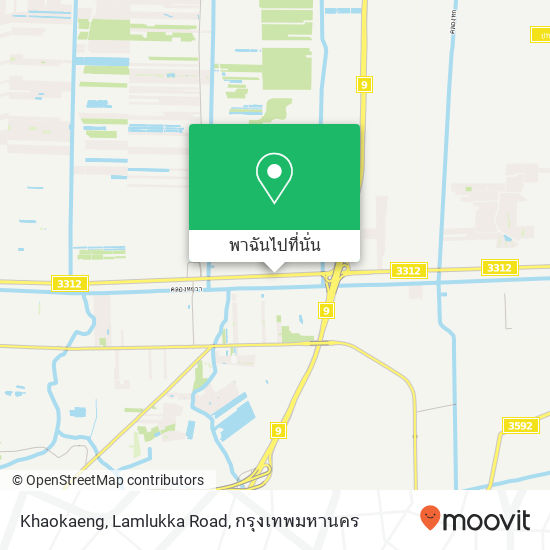 Khaokaeng, Lamlukka Road แผนที่