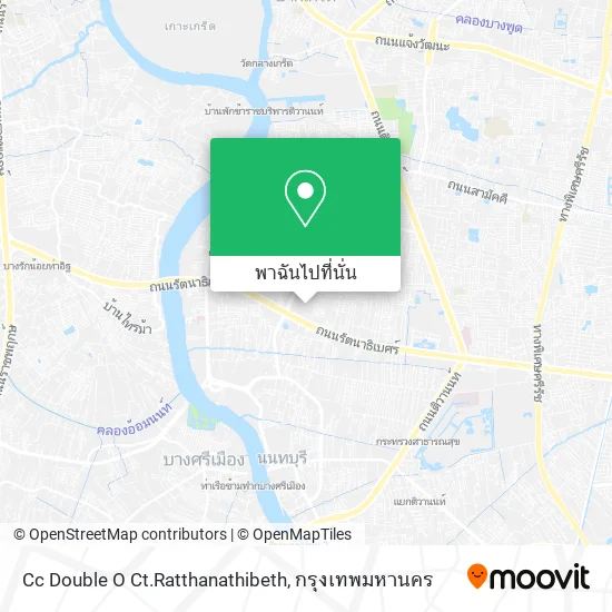 Cc Double O Ct.Ratthanathibeth แผนที่