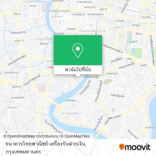 ธนาคารไทยพาณิชย์-เครื่องรับฝากเงิน แผนที่
