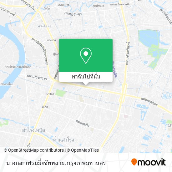 บางกอกเฟรมมิ่งซัพพลาย แผนที่