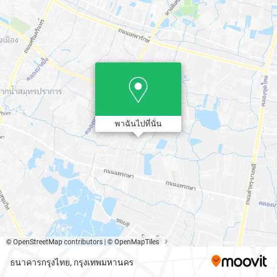ธนาคารกรุงไทย แผนที่