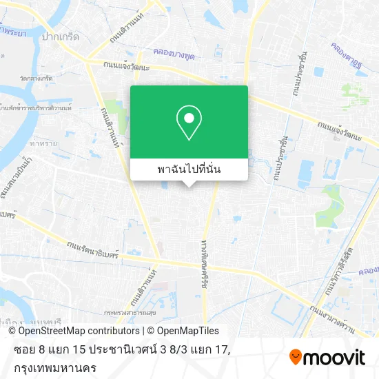 ซอย 8 แยก 15 ประชานิเวศน์ 3 8 / 3 แยก 17 แผนที่