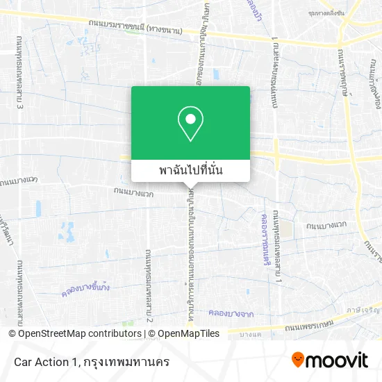 Car Action 1 แผนที่