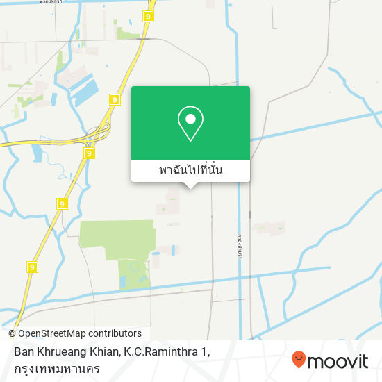 Ban Khrueang Khian, K.C.Raminthra 1 แผนที่