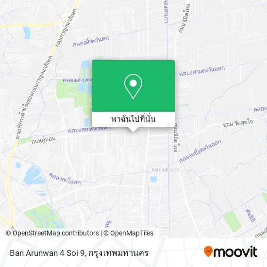 Ban Arunwan 4 Soi 9 แผนที่