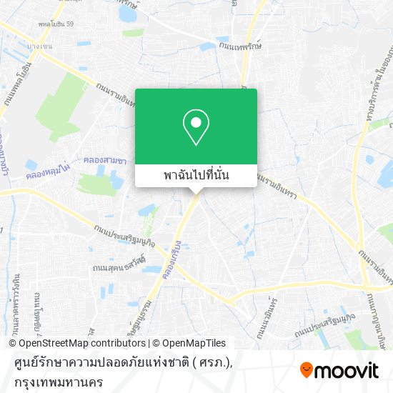 ศูนย์รักษาความปลอดภัยแห่งชาติ ( ศรภ.) แผนที่