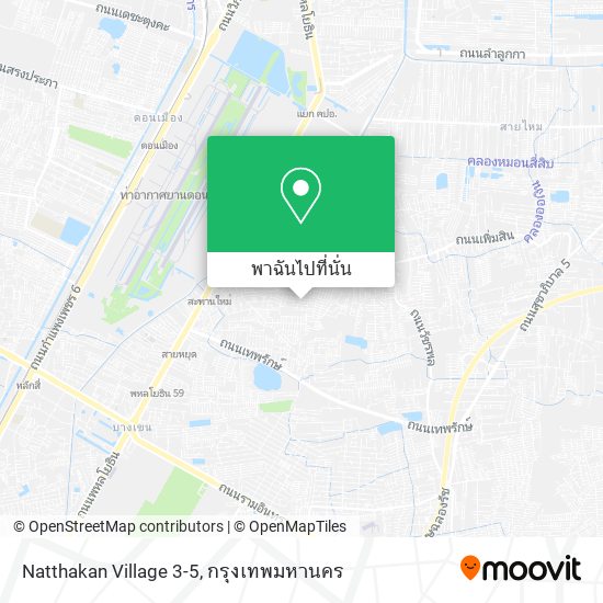 Natthakan Village 3-5 แผนที่