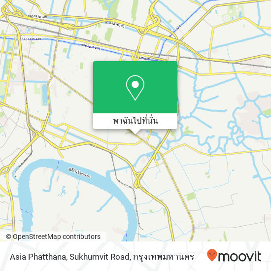 Asia Phatthana, Sukhumvit Road แผนที่