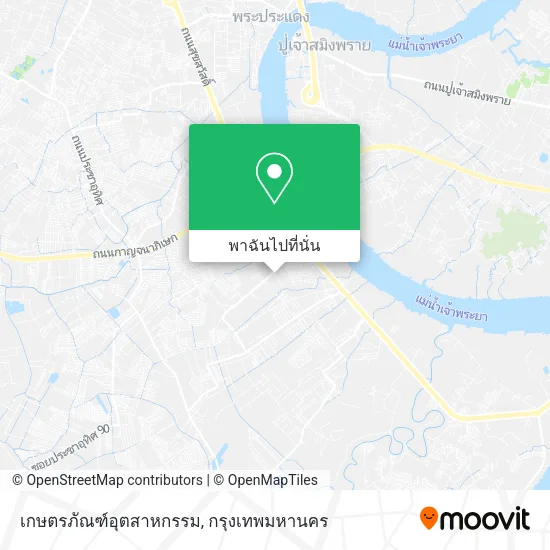 เกษตรภัณฑ์อุตสาหกรรม แผนที่