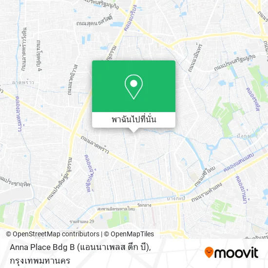 Anna Place Bdg B (แอนนาเพลส ตึก บี) แผนที่