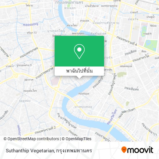 Suthanthip Vegetarian แผนที่