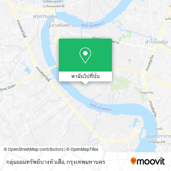 กลุ่มออมทรัพย์บางหัวเสือ แผนที่