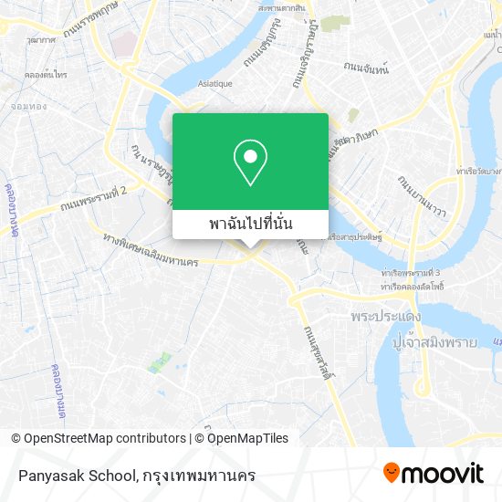 Panyasak School แผนที่